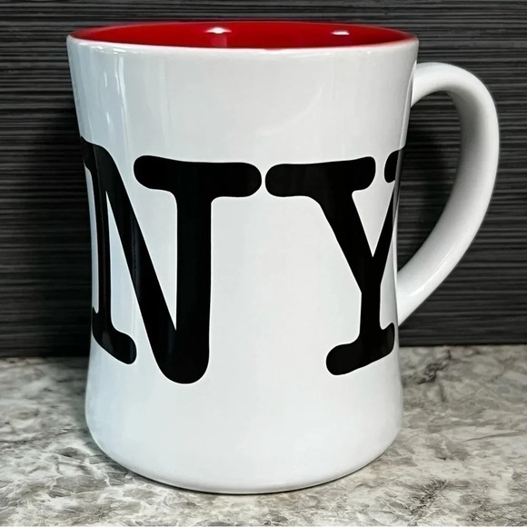 Disney Store Disneyland World I LOVE NY New York Mug Mickey Mouse Souven… - Picture 1 of 4